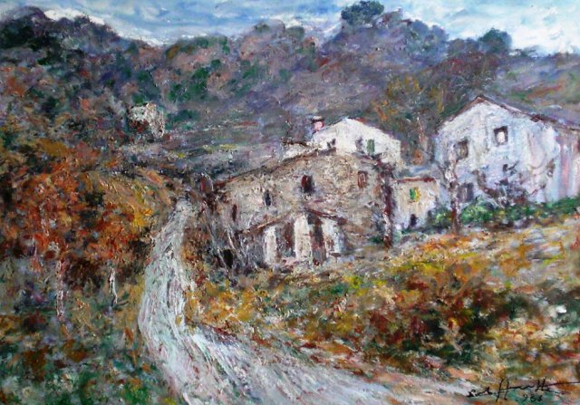 Vicino la cascata 1984 cm 50x70